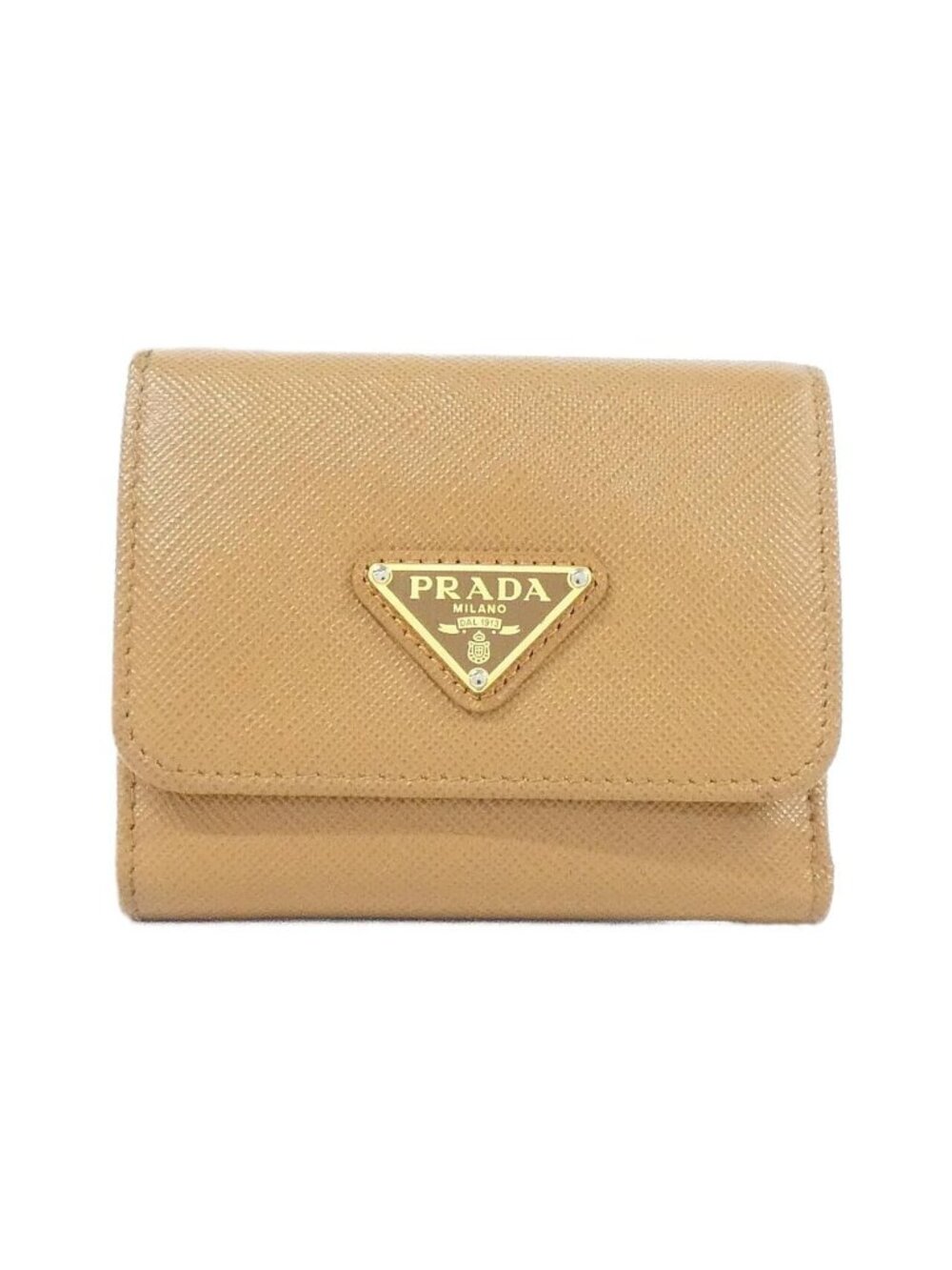 Prada Wallet Gold